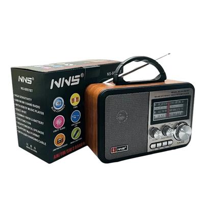 NNS NS-8897 Orta Boy Retro, Nostaljik, Ahşap Tasarım Radyo (3936)