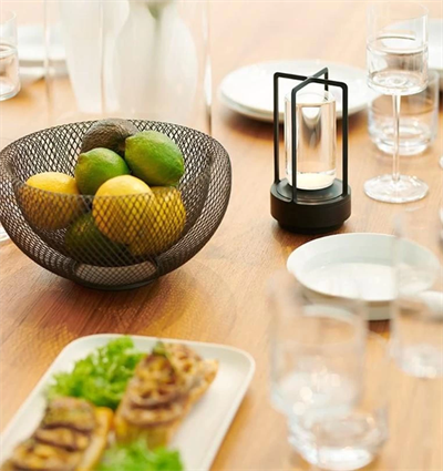 NOAS YL86 1244 Halki Siyah Şarjlı Masa Lambası 3 Renk