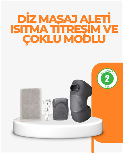 NTC Isı Kontrollü Diz Masaj Aleti Titreşim ve Isı Terapisi