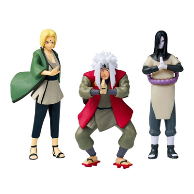 Naruto 3lü Koleksiyon Figür Seti