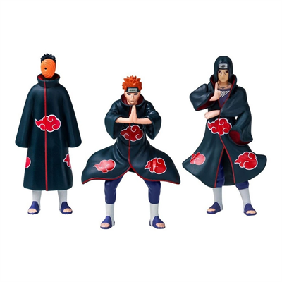 Naruto 3lü Koleksiyon Figür Seti