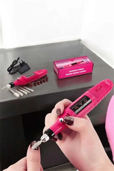 Nasır Temizleyici Manikür Pedikür Seti Elektrikli USB Girişli