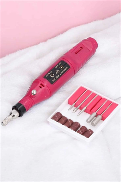 Nasır Temizleyici Manikür Pedikür Seti Elektrikli USB Girişli