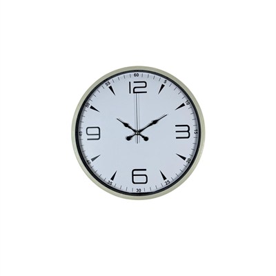 Natural Krem 36 Cm Duvar Saati