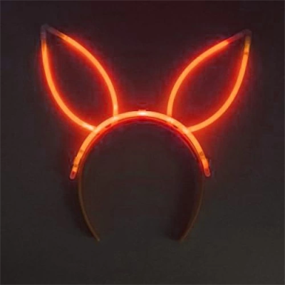 Karanlıkta Yanan Glow Neon Fosforlu Taç - 6 Adet