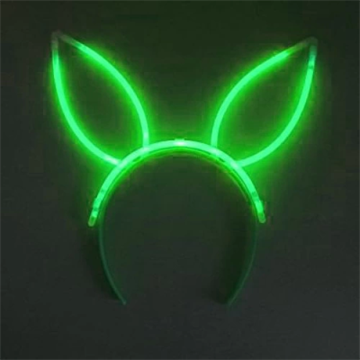 Karanlıkta Yanan Glow Neon Fosforlu Taç - 6 Adet