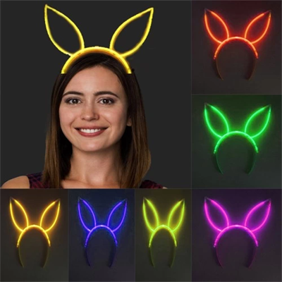 Karanlıkta Yanan Glow Neon Fosforlu Taç - 6 Adet