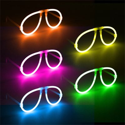 Neon Glow Fosfor Gözlük – Festival & Parti (12'li Set)