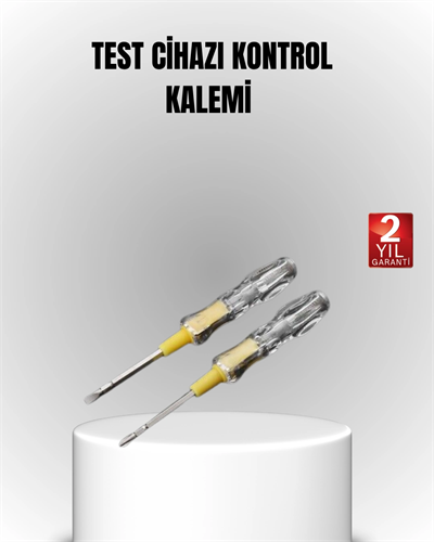 Neon Işıklı Elektrik Kontrol Kalemi