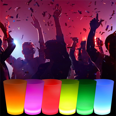 Neon Parti Glow Bardak 1.5 Oz Karışık Renk 1 Adet Tekli