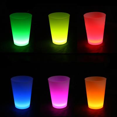 Neon Parti Glow Bardak 1.5 oz Karışık Renk 1 Adet Tekli (3936)