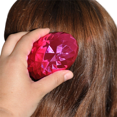 Neon Pembe Düzleştirici Tarak Geniş Aralıklı her Saç Tipine Uygun Fırçalı Saç Düzleştirici Bx40