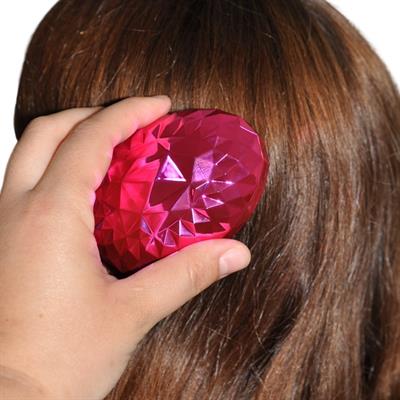 Neon Pembe Düzleştirici Tarak Geniş Aralıklı Her Saç Tipine Uygun Fırçalı Saç Düzleştirici (3936)