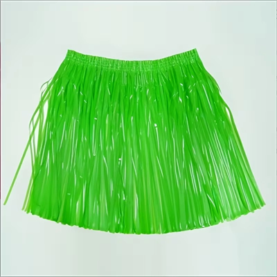 Neon Yeşil Hawaii Parti Eteği 40 Cm Bx40