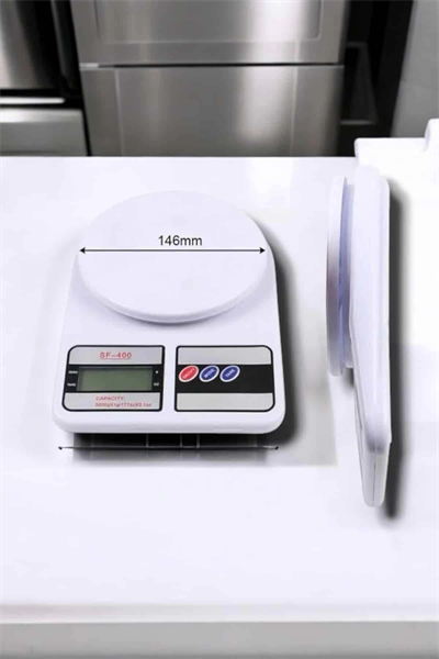 Net LCD Ekran ve Otomatik Kapanma Özelliği ile Uzun Ömürlü Dijital Mutfak Tartısı