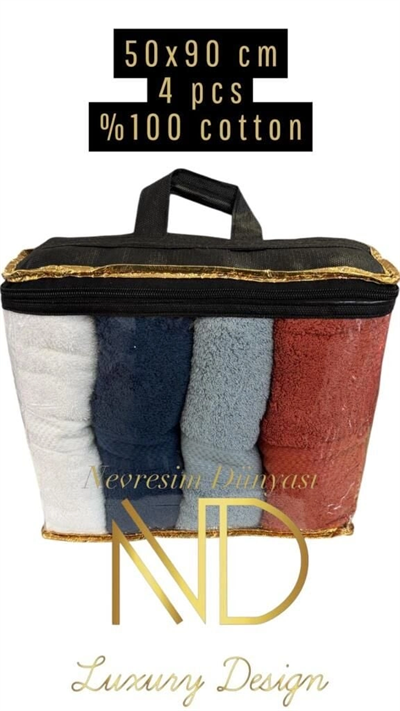 Nevresim Dünyası 50x100 4lü Havlu Prime 2