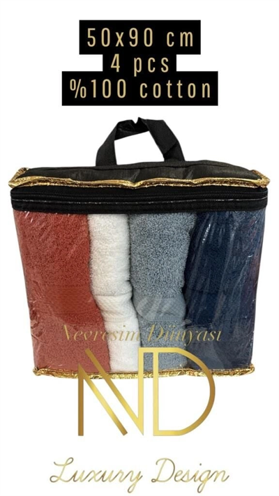 Nevresim Dünyası 50x100 4lü Havlu Prime 3