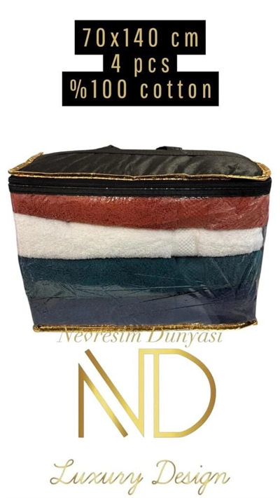 Nevresim Dünyası 70x140 4lü Havlu Prime 1