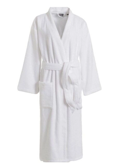 Nevresim Dünyası Pamuklu Tek Bornoz Beyaz Unisex