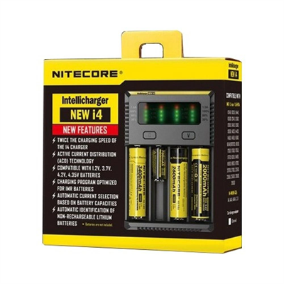 Nitecore New İ4 İntelli Charger Li-ion / Nı-cd / Nı-mh Pil Şarj Cihazı