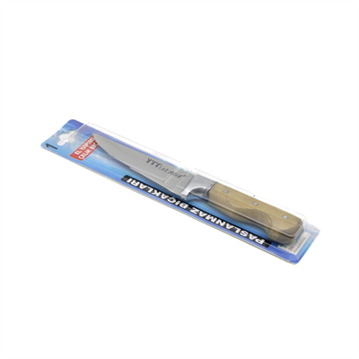 No- 1 Kasap Et Bıçak - Kurban Bilezikli - Ahşap Saplı Bx40