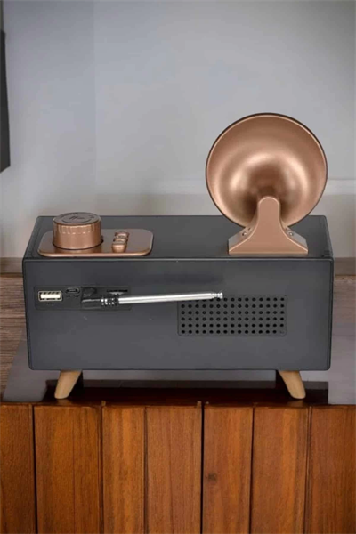 Nostaljik Görünümlü Bluetooth Bağlantılı Speaker
