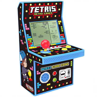Nostaljik Mini Tetris Oyun Konsolu XY9029A - 1 Adet Stokta Olan Renk Gönderilir