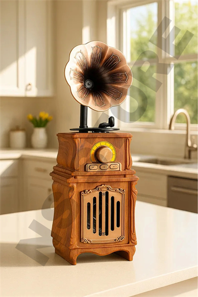 Nostaljik Radyo - Renk: Kahverengi, Bluetooth, Özellik: Kablosuz | Teknik Özellikleri ve Kullanım