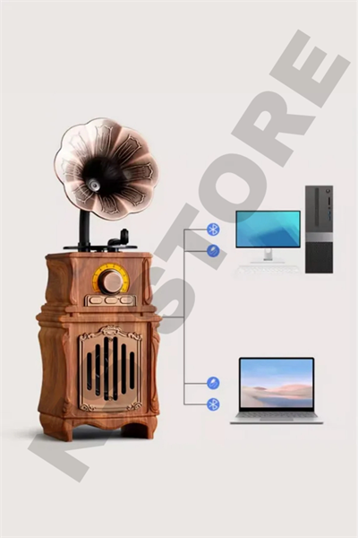 Nostaljik Radyo - Renk: Kahverengi, Bluetooth, Özellik: Kablosuz | Teknik Özellikleri ve Kullanım