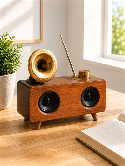 Nostaljik Radyo Bluetooth Bağlantılı Şarjlı Yüksek Ses Kaliteli Yeni Nesil
