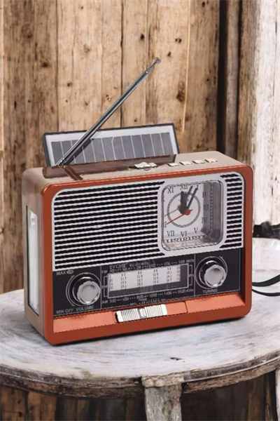 Nostaljik Radyo USB,AUX Ve SD Kart Girişli Bluetooth Bağlantılı