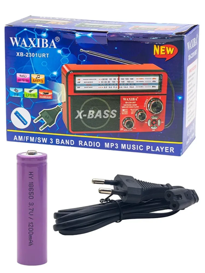 Nostaljik Radyo Waxıba Nostaljik Radyo Bluetooth Fm Usb Xb-2301rt Bx40