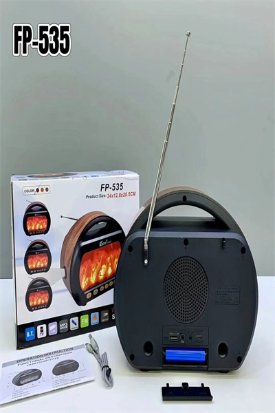 Nostaljik radyo Bluetooth özellikli, el fenerli, çok renkli, 2 yıl garantili - Elektronik