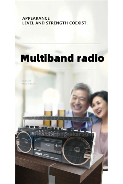 Nostaljik radyo turuncu renk bluetooth usb mp3 player fm radyo kaset çalar 2 yıl garantili
