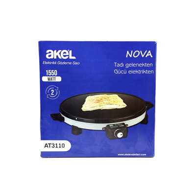 Nova Gözleme Sacı Termostatlı 1550w 48x48x14cm At3110 Bx40