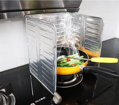 Ocak Kenarı Yağ Koruyucu Alüminyum Levha 32,5*84 cm (3936)