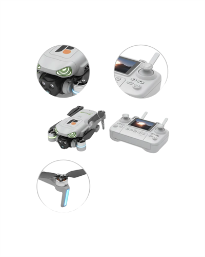 Optik Akış Destekli Stabil Uçuş Drone Seti Zengin Kutu İçeriği