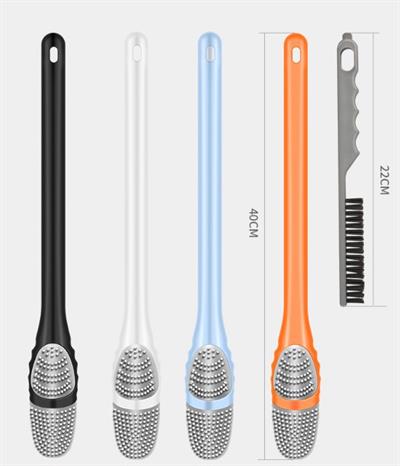 Ördek Tasarımlı Silikon Tuvalet ve İnce Detay Fırçası (3936)