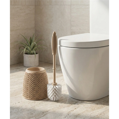 Örgü Desenli Tuvalet Fırçası