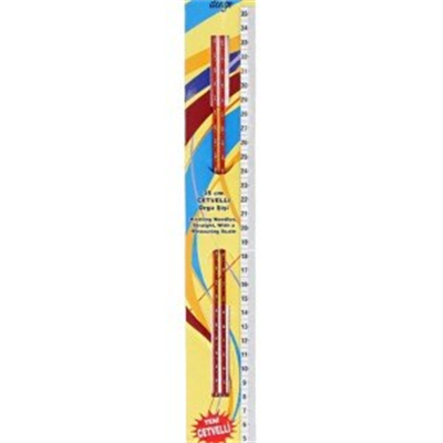Örgü Şiş Cetvelli 6 Numara 35 Cm