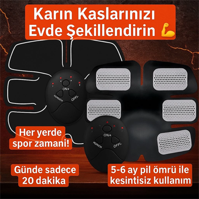 Orijinal 2025 EMS Titreşimli Kas Çalıştırma Cihazı Evde Spor İçin A Kalite