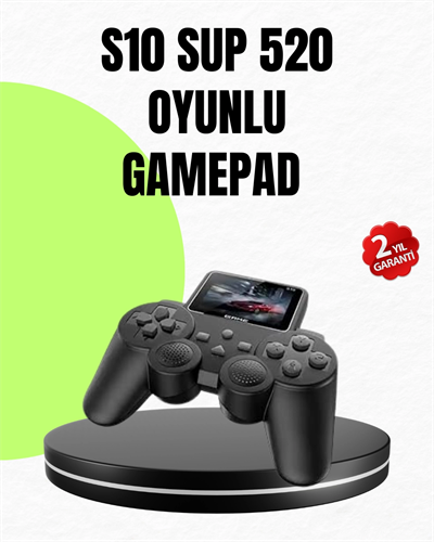 Orijinal 2025 S10 Gamepad 520 Oyunlu HDMI TV Bağlantılı A Kalite Atari
