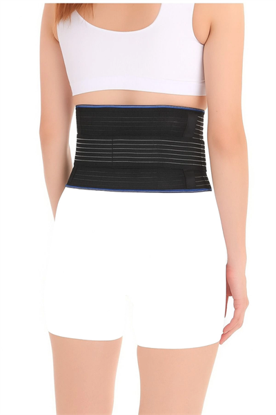 Ortopedik Bel Destekli Çalışma Korsesi Ayarlanabilir, Nefes Alabilir, Unisex