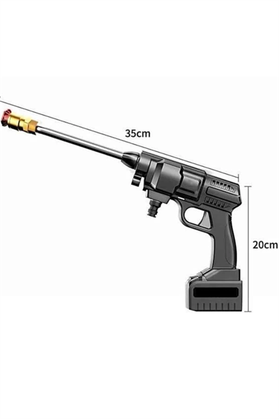 Oto Araba Yıkama Şarjlı Ve Yüksek Basınçlı Oto Yıkama Ve Sulama Tabancası