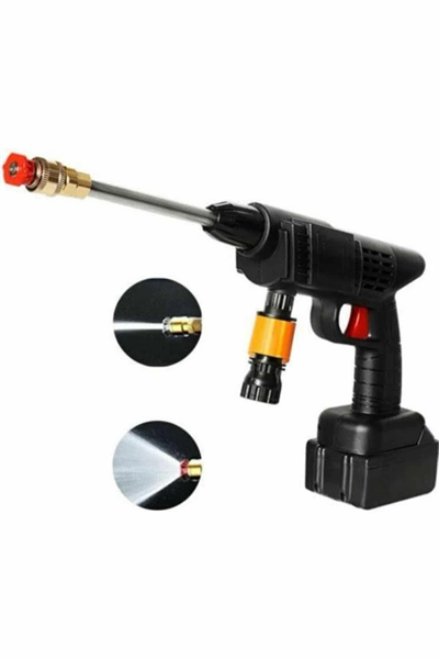 Oto Araba Yıkama Şarjlı Ve Yüksek Basınçlı Oto Yıkama Ve Sulama Tabancası