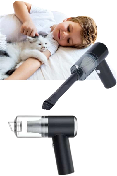 Oto Araç Ev Taşınabilir El Tipi Süpürge Mini Araç Süpürgesi Vakumlu