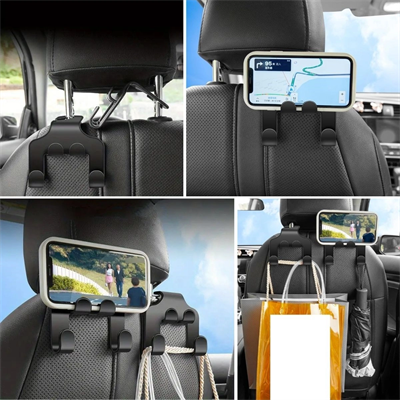 Oto Koltuk Arkası Düzenleyici Organizer Askılıklı Telefon,tablet Tutucu Bx40