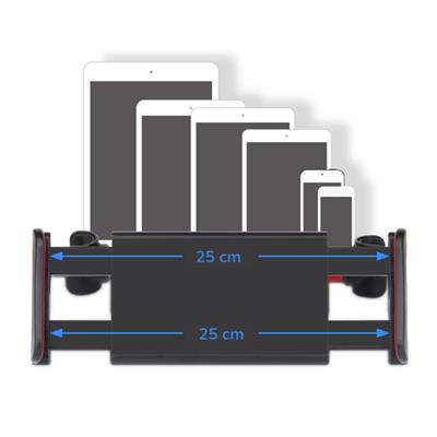 Oto Koltuk Arkası Telefon Tablet Tutucu Ayarlanabilir 360 Derece Dönebilen Pratik Stand (3936)