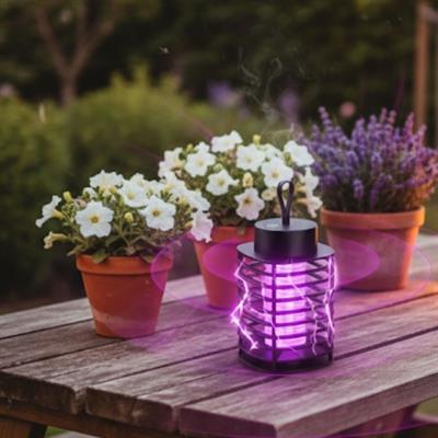 Otomatik Akıllı Sivrisinek Öldürme Lambası Şarj Elektrik Çarpması Sivrisinek Kovucu Lamba Öldürmek Masaüstü Duvar Asmak Sinek Kıran Y20 (3936)