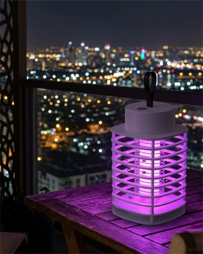 Otomatik Akıllı Sivrisinek Öldürücü Lamba Şarjlı UV Işıklı Sessiz Çalışma Duvara Asılabilir